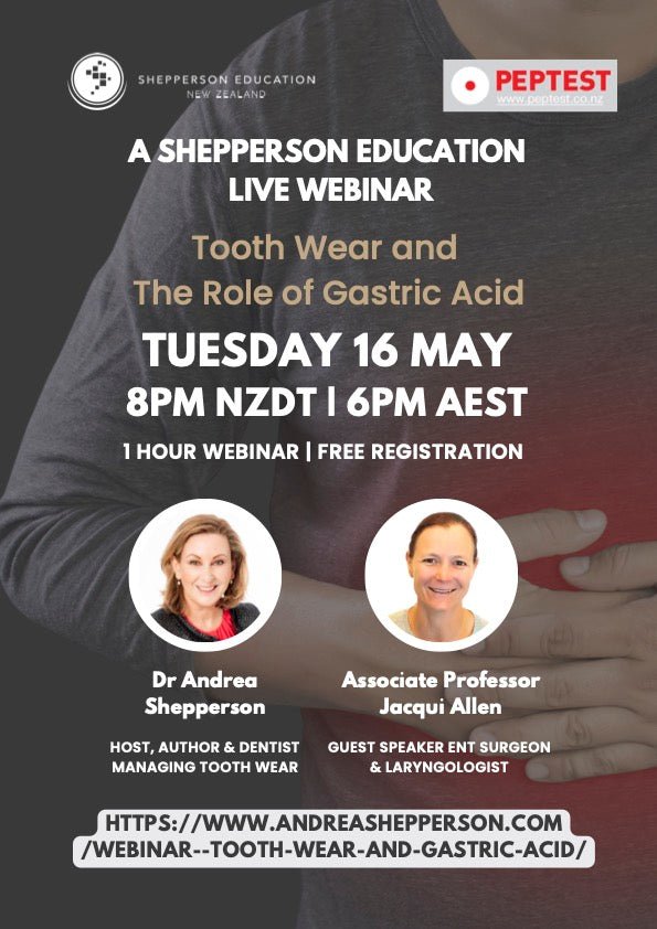 Tooth Wear and The Role of Gastric Acid Webinar - Peptest Australia and New Zealand