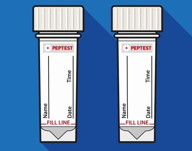 Peptest reflux diagnostic pack (TWO saliva tubes) - Peptest Australia and New Zealand