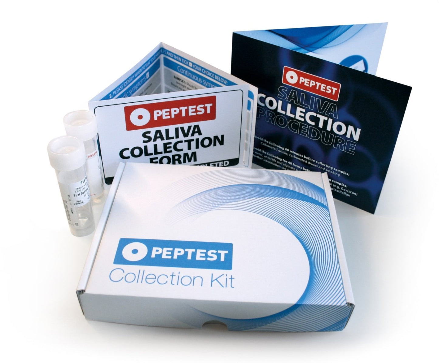 Peptest reflux diagnostic pack (TWO saliva tubes) - Peptest Australia and New Zealand